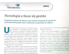 Tecnologia a favor da gestão (FENABRAVE 2013)